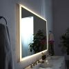 Oxygen Starlight 3-0604-15 Lighted LED Mirror 48 Inch x 48 Inch Square  - Black - Image 11