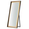 ET2 FLOATING E42046-GLBK LED Mirror - Gold Leaf Black