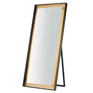 ET2 FLOATING E42046-GLBK LED Mirror - Gold Leaf Black