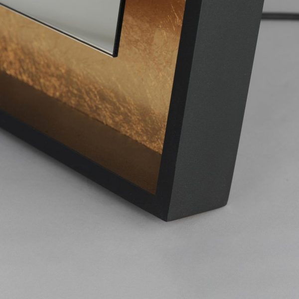 ET2 FLOATING E42046-GLBK LED Mirror - Gold Leaf Black - Image 4