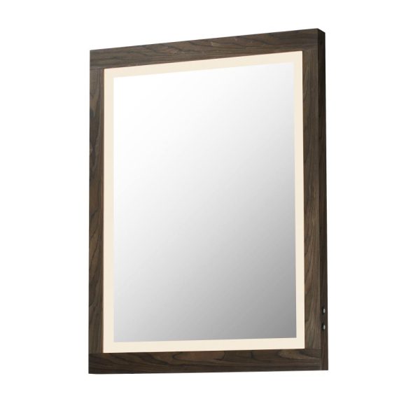ET2 SAWYER E42052-WN LED Mirror - Walnut