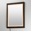 ET2 SAWYER E42052-WN LED Mirror - Walnut - Image 3
