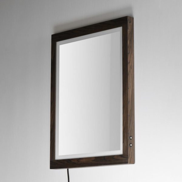 ET2 SAWYER E42052-WN LED Mirror - Walnut - Image 4