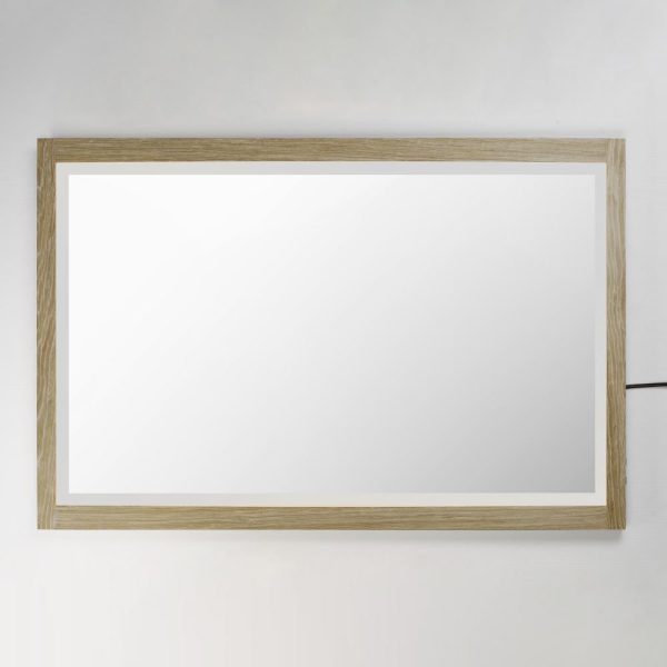 ET2 SAWYER E42054-OK LED Mirror - Oak - Image 2