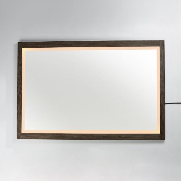ET2 SAWYER E42054-WN LED Mirror - Walnut - Image 2