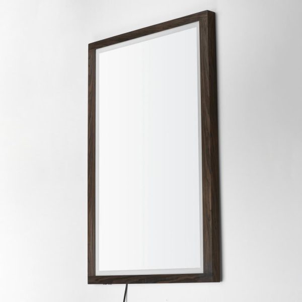 ET2 SAWYER E42054-WN LED Mirror - Walnut - Image 4