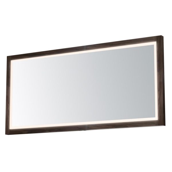 ET2 SAWYER E42057-WN LED Mirror - Walnut - Image 2