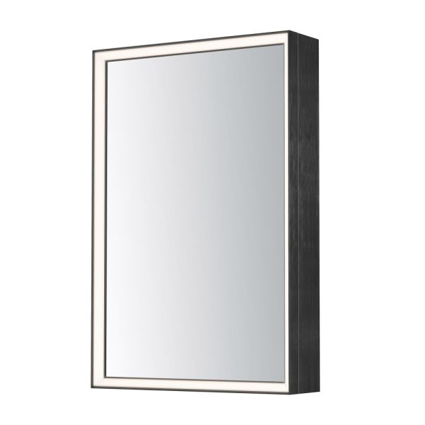 ET2 BEVEL E42065-BBK LED Mirror - Brushed Black