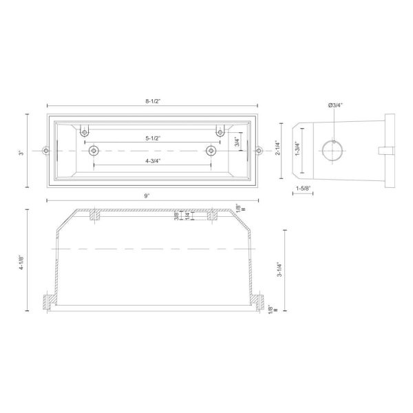 Kuzco Lighting Inc. NEWPORT ER7110-CBOX Landscape Lighting Traditional - Led - Image 2