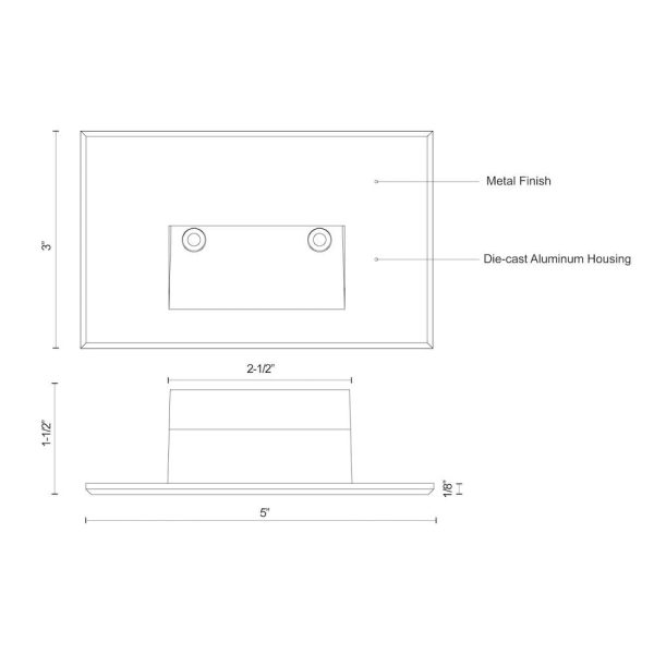 Kuzco Lighting Inc. SONIC ER3003-ST Landscape Lighting Traditional - Stainless Steel - Image 2